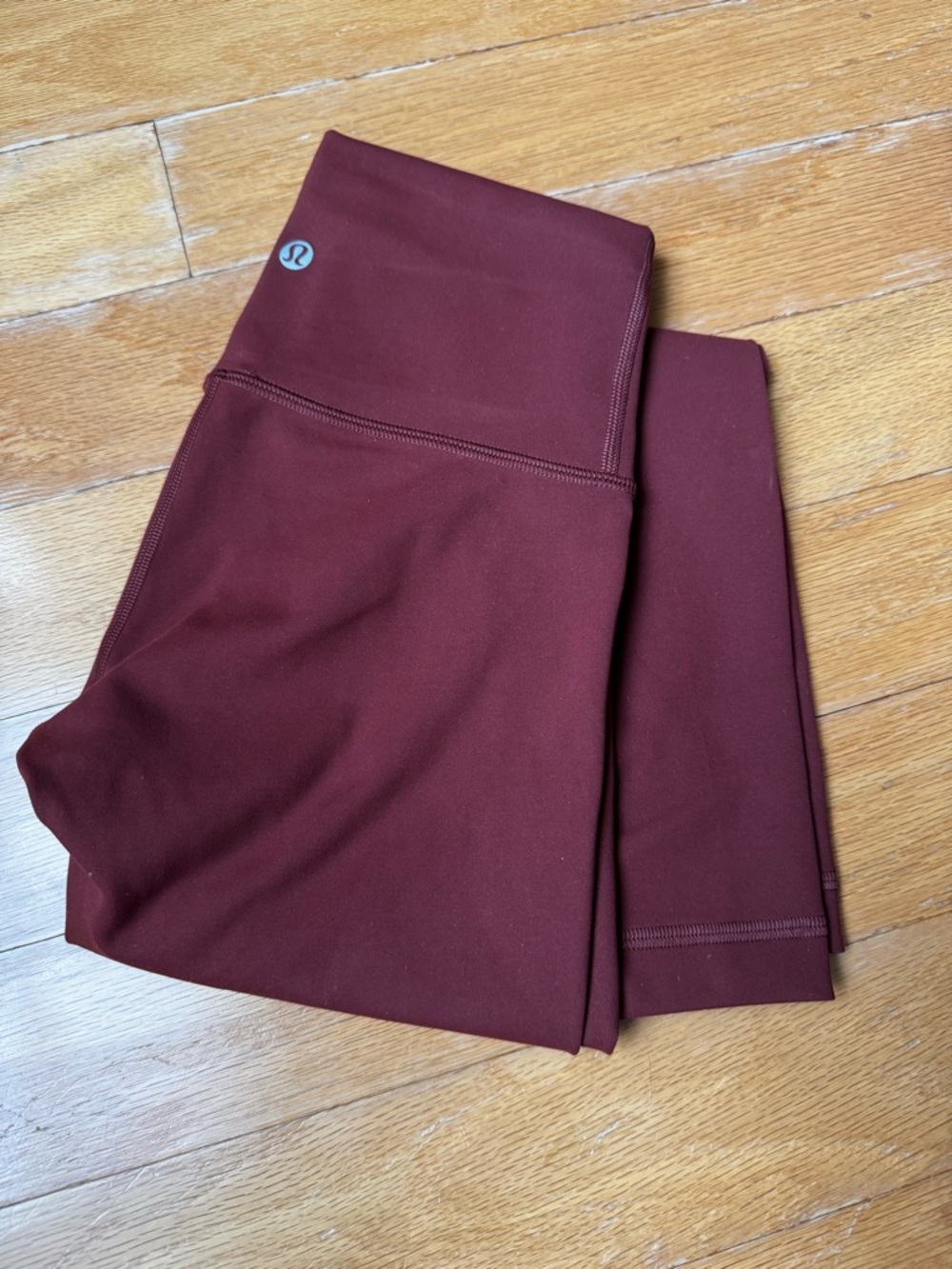Lululemon High-Rise Burgundy Leggings